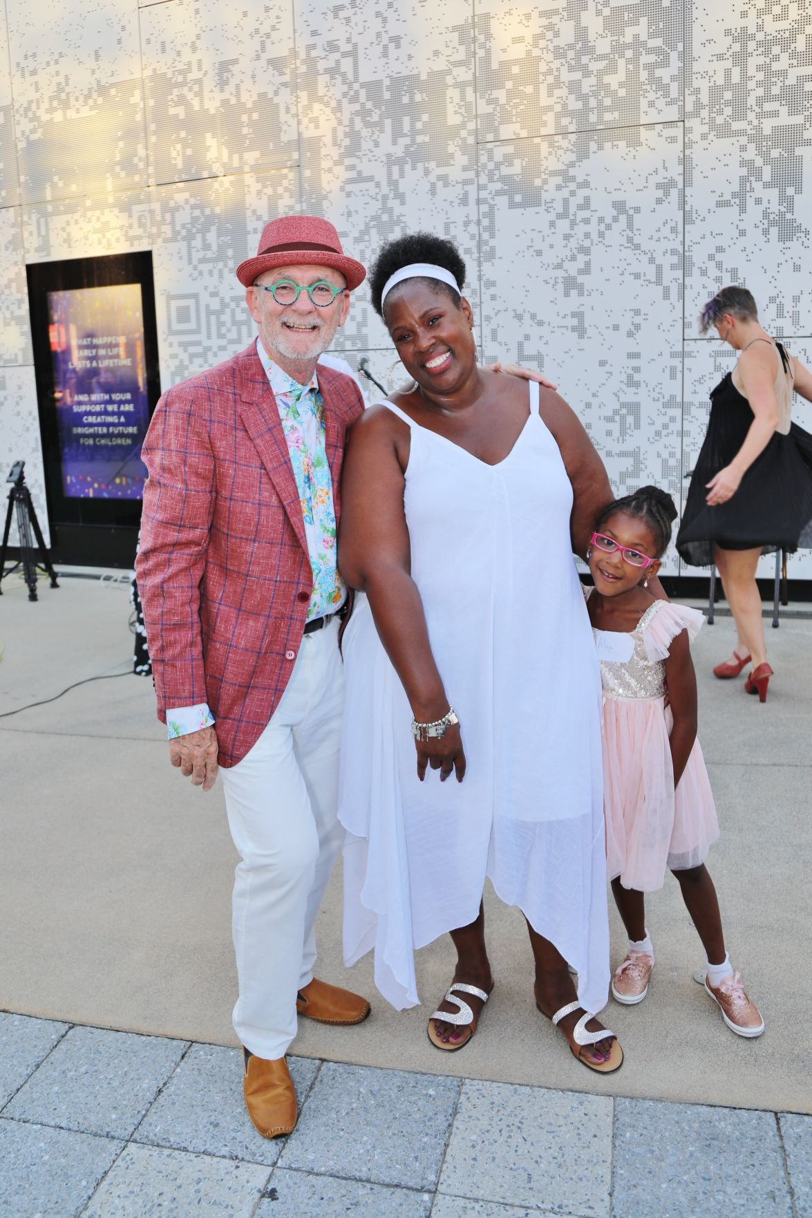 Executive Director and CEO Steve Zwolak, Ovella Lott, Maya